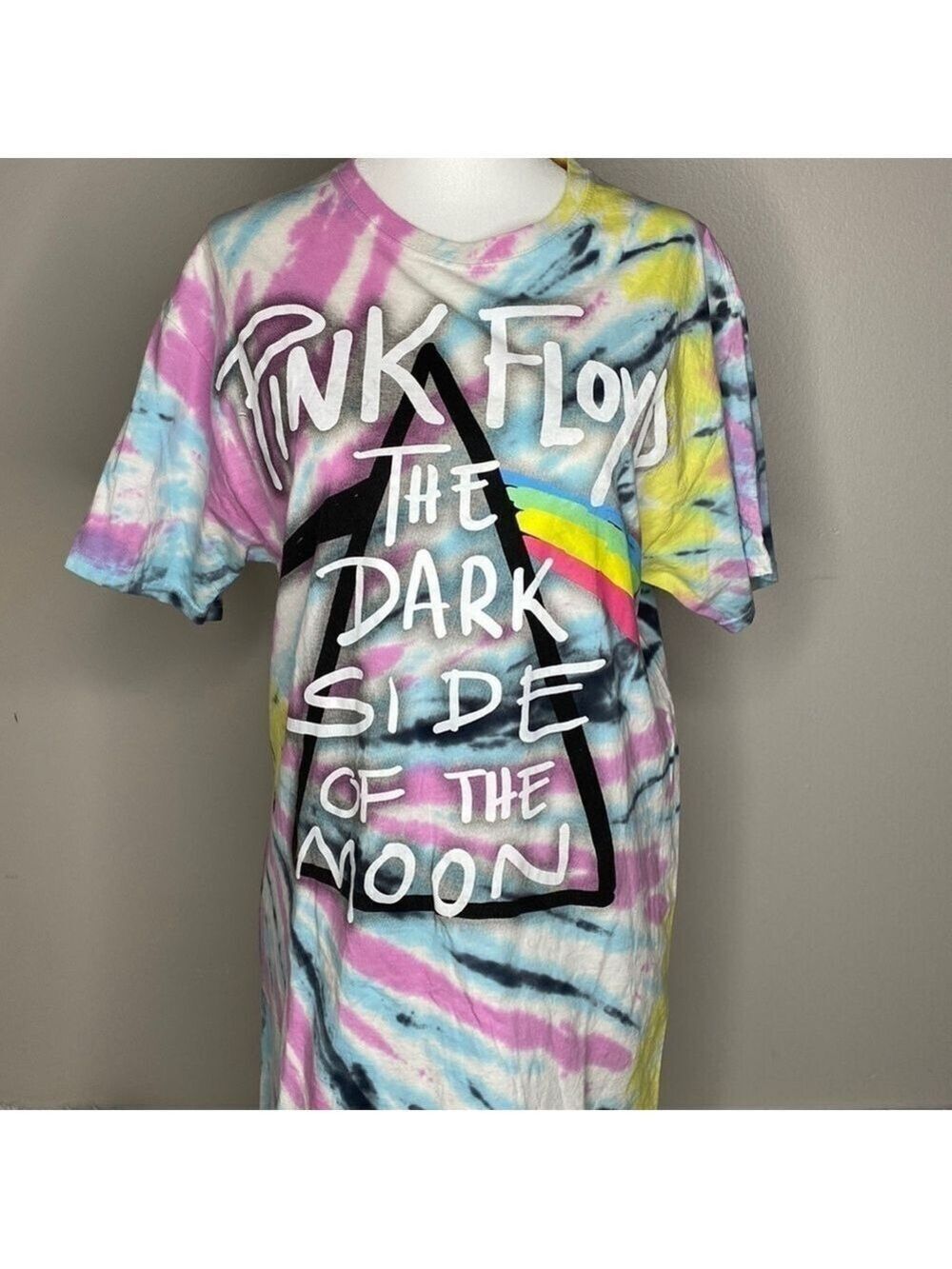 Pink Floyd tye dye dark side of the moon unisex T-shirt